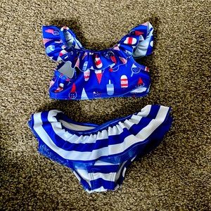 Cat & Jack popsicle swimsuit - 2T